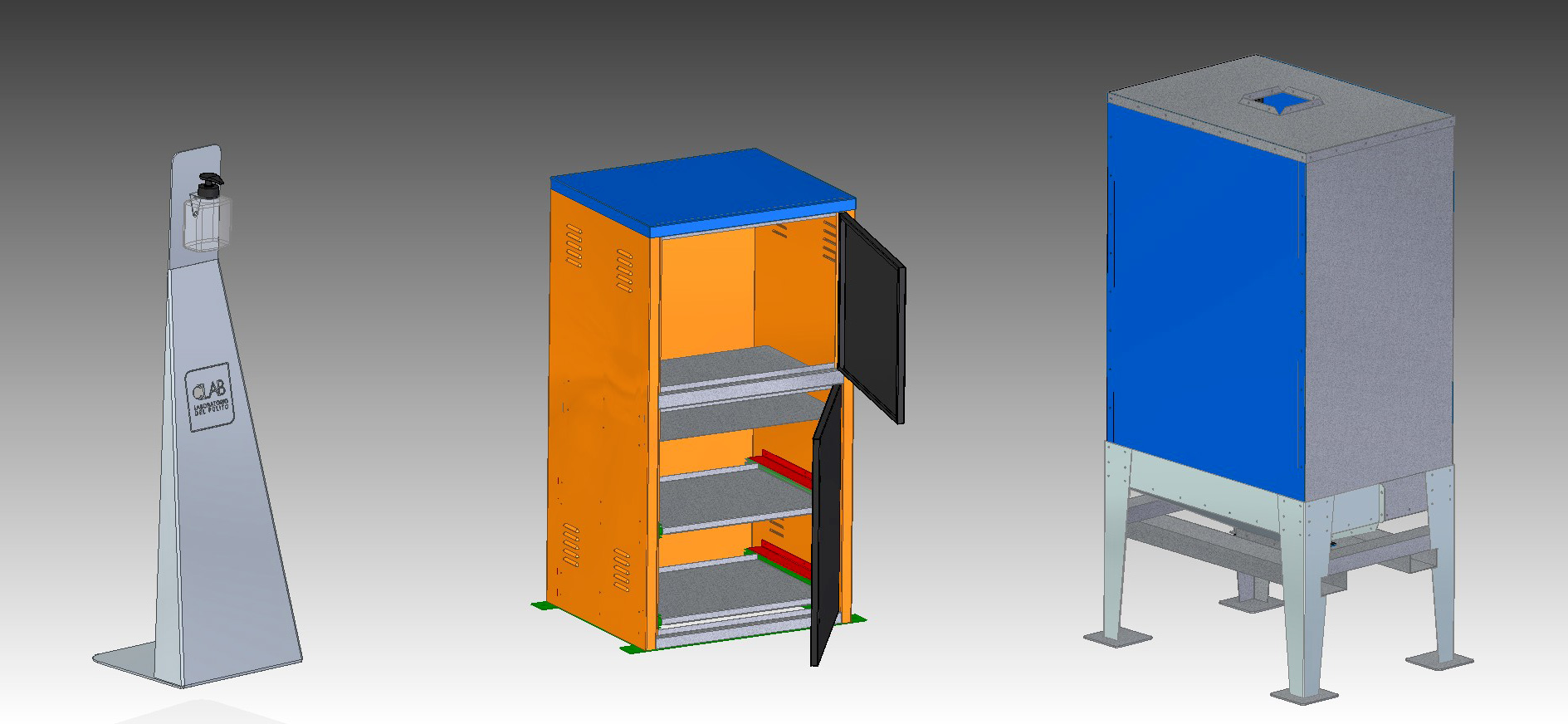 progettazione 3d lavorazioni metalliche